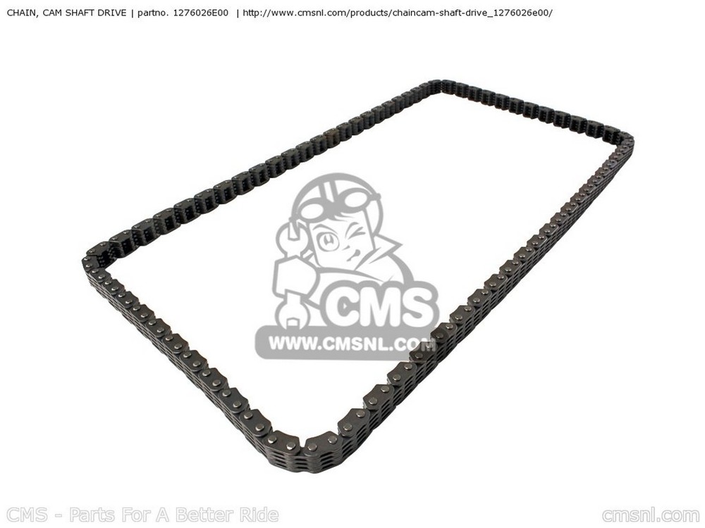 CMS シーエムエス CHAIN，CAMSHAFT DRIVE GSF600 1995 S E02 E04 E18 E22 E25 E34 1996 T E17 1997 V / P37 1998 W 1999 X GSF600S E24 BANDIT USA E03 2000 Y 2001 K1 2002 K2 2003 K3 GSF600S1998 GSF600SU GERMANY GSF600U SUZUKI スズキ エンジンパーツ エンジン
