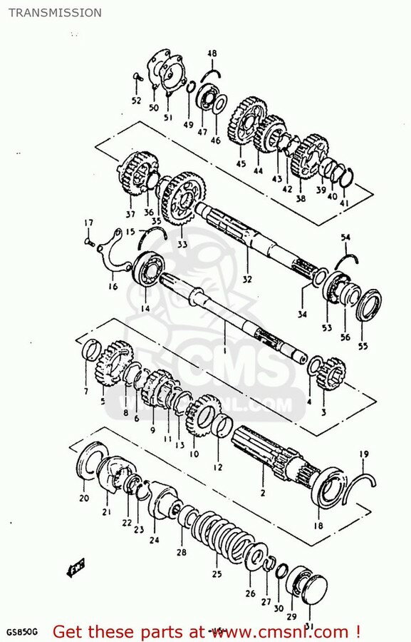 CMS シーエムエス GEAR，5TH DRIVE(NT：26) GS1000 1980 T USA E03 1981 X GS1000G GENERAL EXPORT E01 GS1100 1984 E GS1100G 1982 Z 1983 D 1985 F 1986 G GS1100GK GS1100GL GS850 GS850G E02 E04 E17 E18 E21 E22 E24 E25 E26 E34 E39 E06 GS850GL SUZUKI スズキ