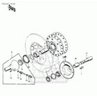 CMS シーエムエス スクリューオーブンCntsnk、5x8 (Screw-ovl Cntsnk， 5x8) Z1 KAWASAKI カワサキ その他ホイールオプション・補修部品 ホイール関連 足回り