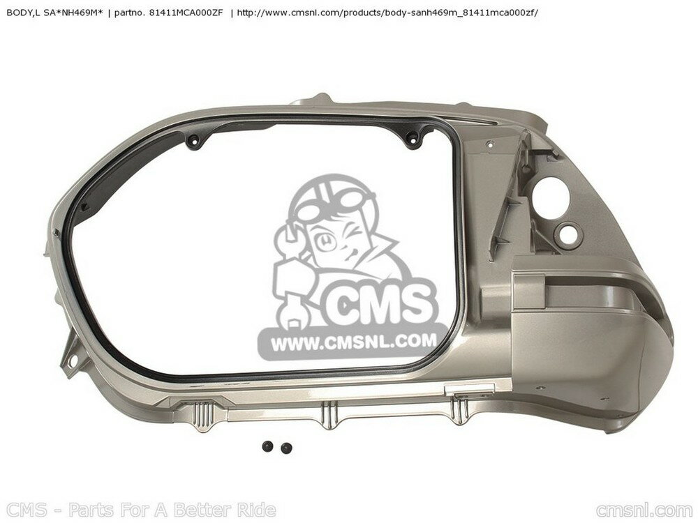 CMS シーエムエス ボディ，L SA*NH469M＊ GL1800 GOLDWING 2 USA 3 GL1800A AUSTRALIA / KMH CANADA EN..