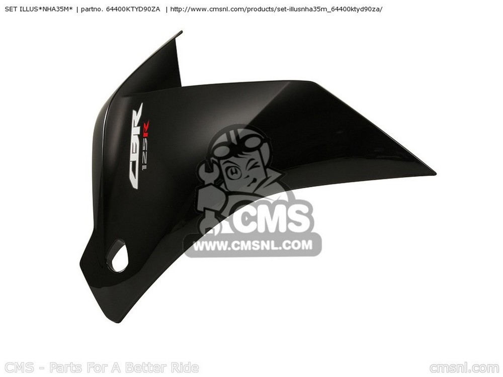 CMS シーエムエス SET ILLUS*NHA35M* CBR125RW 2011 B AUSTRALIA / ST ENGLAND EUROPEAN DIRECT SALES FRANCE GERMANY KOREA HONDA ホンダ サイドカウル・サイドカバー カウル関連 外装