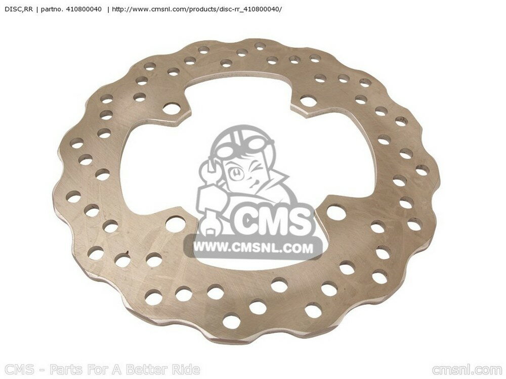 CMS シーエムエス DISC，RR KAWASAKI カワサキ ブレーキディスクローター ブレーキ
