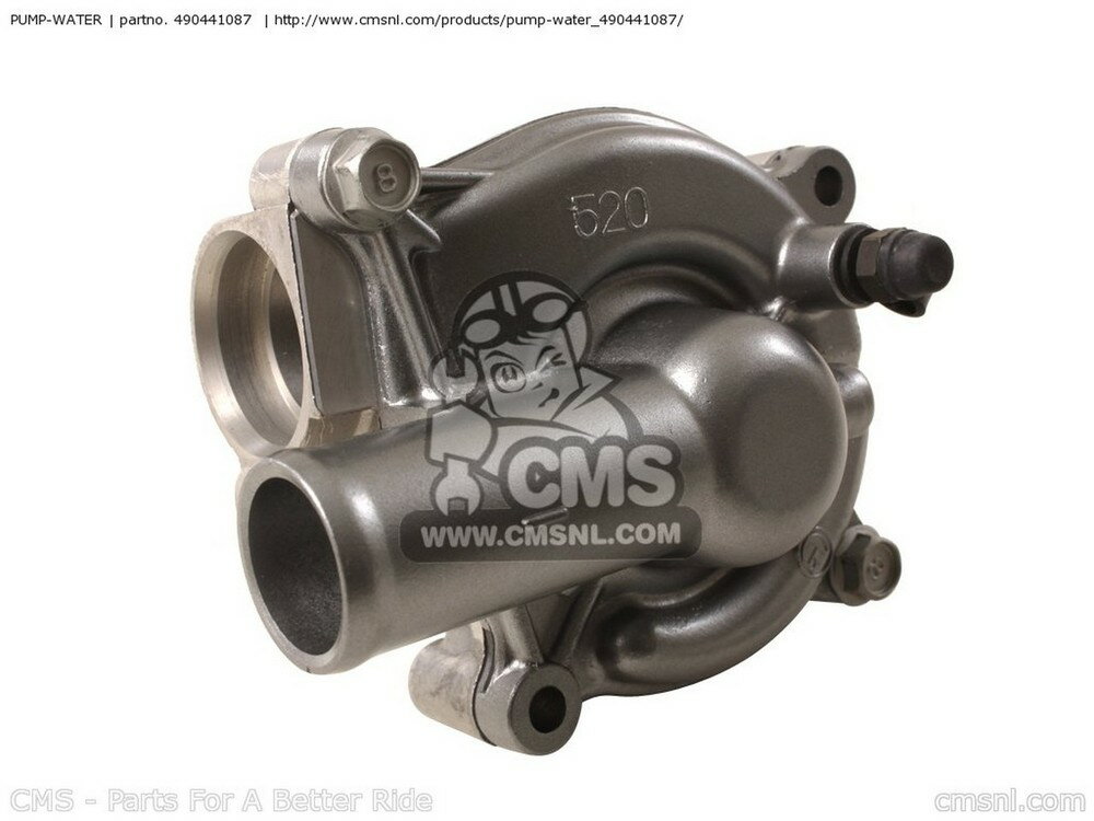 CMS シーエムエス PUMP-WATER ZX600E11 ZZR600 2003 USA CALIFORNIA CANADA ZX600E12 ZZR600 2004 USA CALIFORNIA CANADA ZX600E13 CANADA