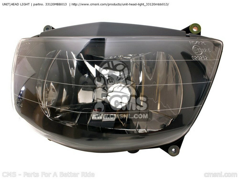 CMS シーエムエス UNIT，HEAD LIGHT VTR1000F FIRESTORM Y AUSTRALIA CANADA / ASV LL ENGLAND 1 2 3 5 6 SUPERHAWK 2000 USA HONDA ホンダ ヘッドライト 灯火類 電装系