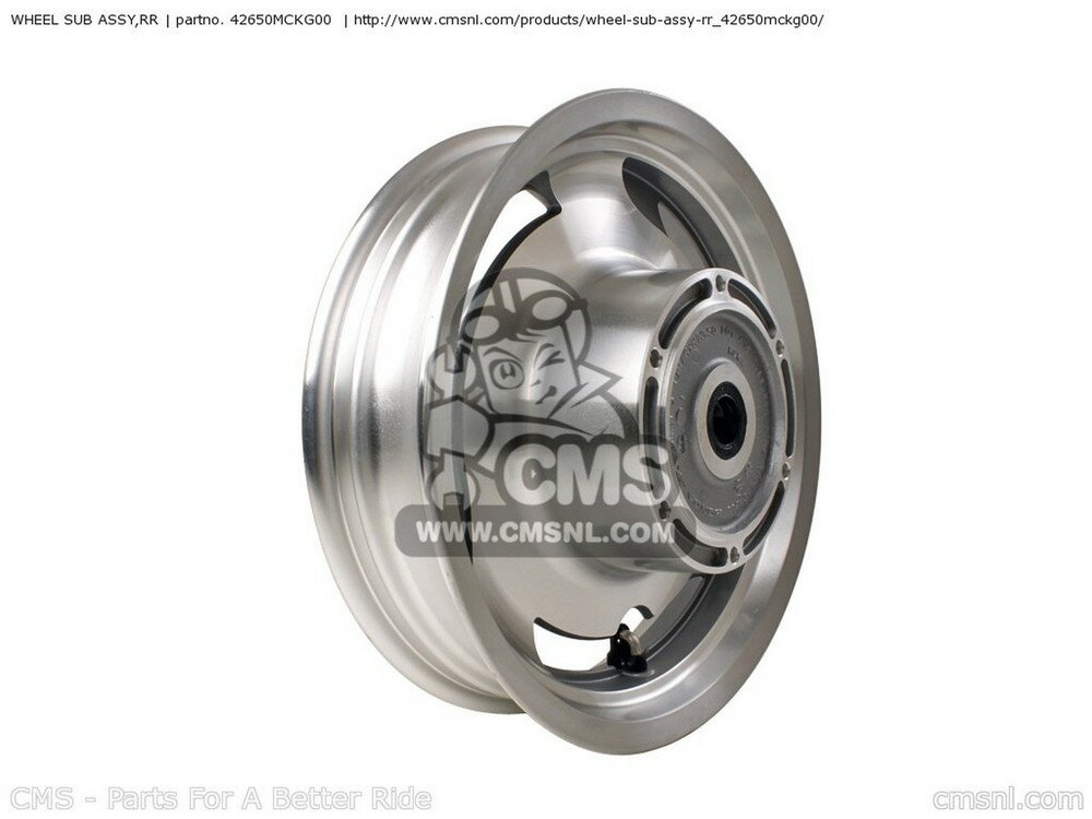 CMS २ WHEEL SUB ASSYRR VT1100C2 SHADOW 2000 Y AUSTRALIA / KPH CA...