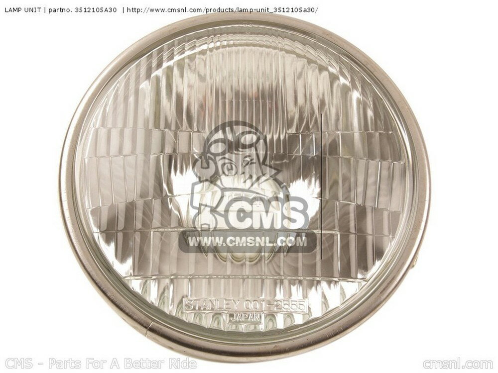 CMS シーエムエス LAMP UNIT GS550L 1985 F USA E03 1986 G SUZUKI スズキ ヘッドライト 灯火類 電装系