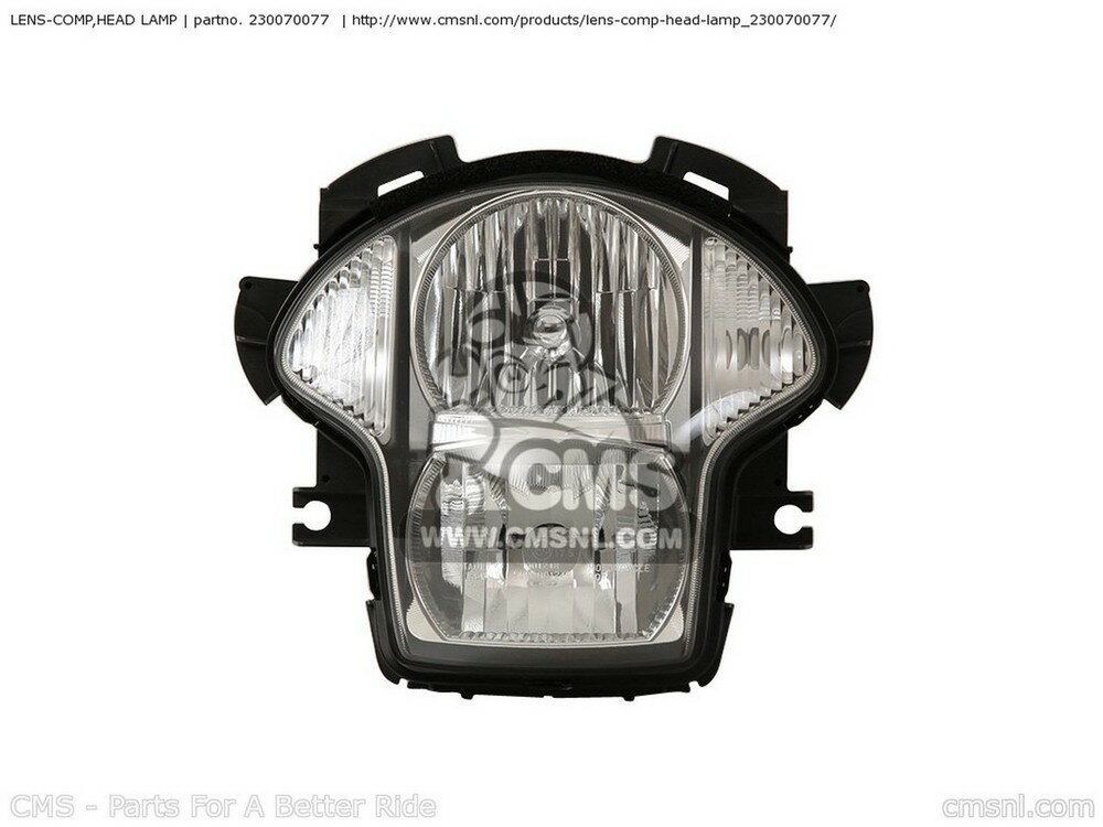 CMS シーエムエス LENS-COMP，HEAD LAMP KLE650A8F VERSYS USA KLE650A9F KAWASAKI カワサキ ヘッドライト 灯火類 電装系