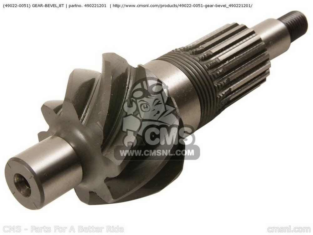 CMS २ (490220051) GEAR-BEVEL8T KAWASAKI 掠 ߥå󡦥 󥸥ѡ ...