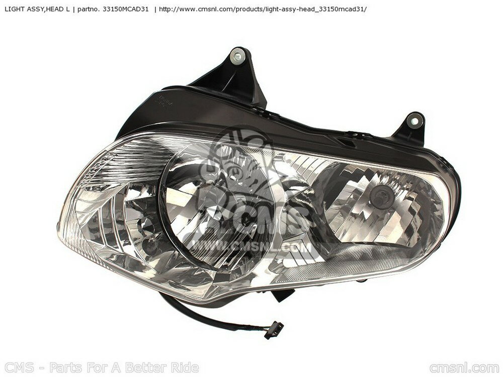 CMS シーエムエス LIGHT ASSY，HEAD L GL1800 GOLDWING 6 BRAZIL EUROPEAN DIRECT SALES / GH FRANCE CMF HONDA ホンダ ヘッドライト 灯火類 電装系