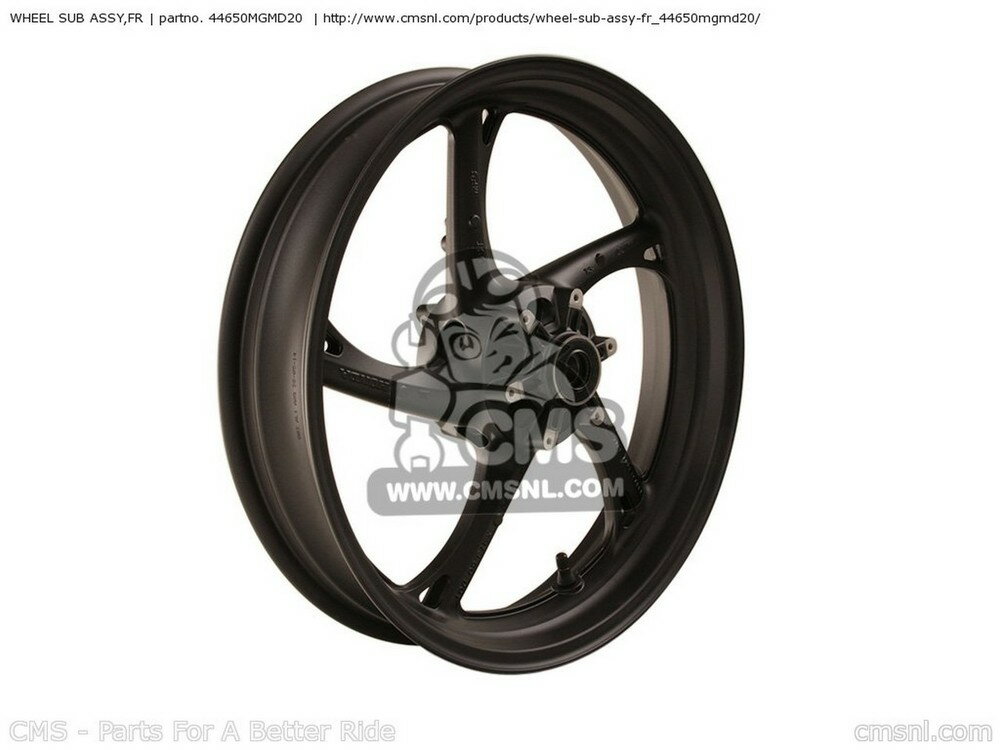 CMS シーエムエス WHEEL SUB ASSY，FR CB600F 2010 A AUSTRALIA HORNET FRANCE / CMF 25K CB600F3 ST ENGLAND MKH EUROPEAN DIRECT SALES CB600FA ABS 2011 B TYPE 2 CBR600F HURRICANE REF SPC CBR600FA HONDA ホンダ ホイール ホイール関連 足回り