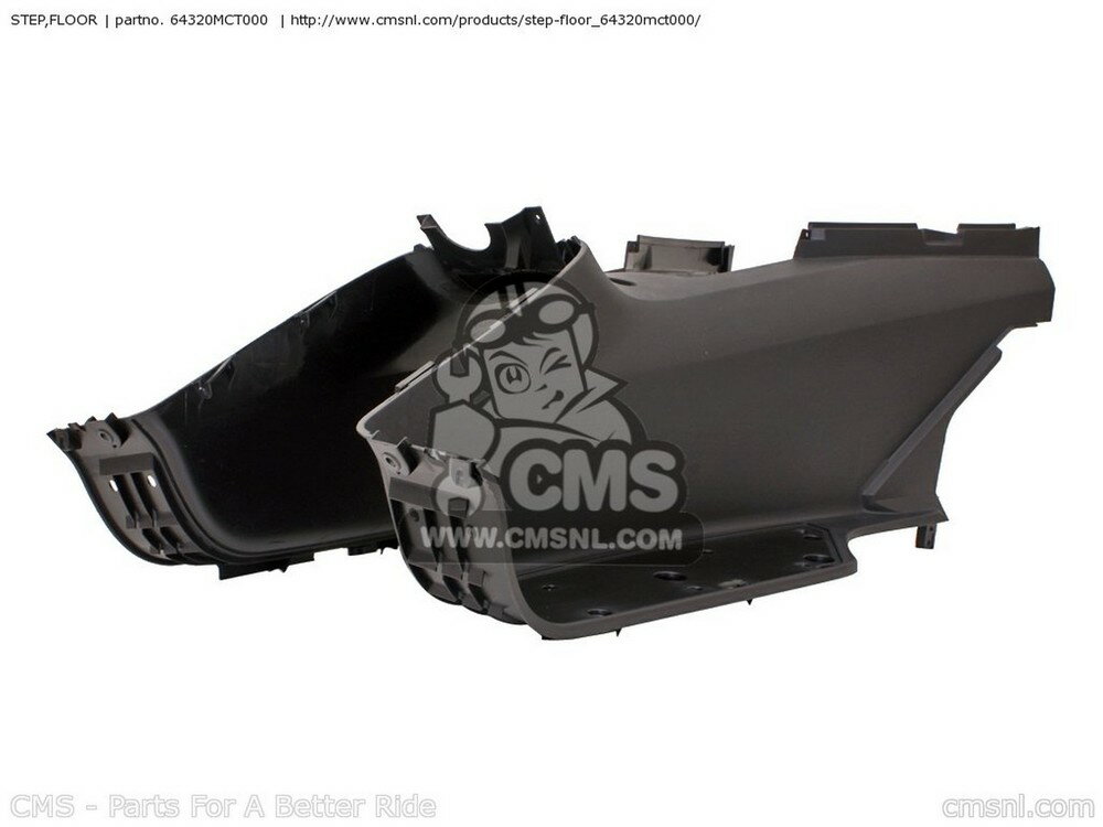 CMS シーエムエス STEP，FLOOR FJS400D SILVER WING 2006 6 EUROPEAN DIRECT SALES FRANCE / CMF FJS600A 2004 4 ABS 2007 7 ENGLAND MPH FJS600D HONDA ホンダ フロアボード・ステップボード ステップ 足回り