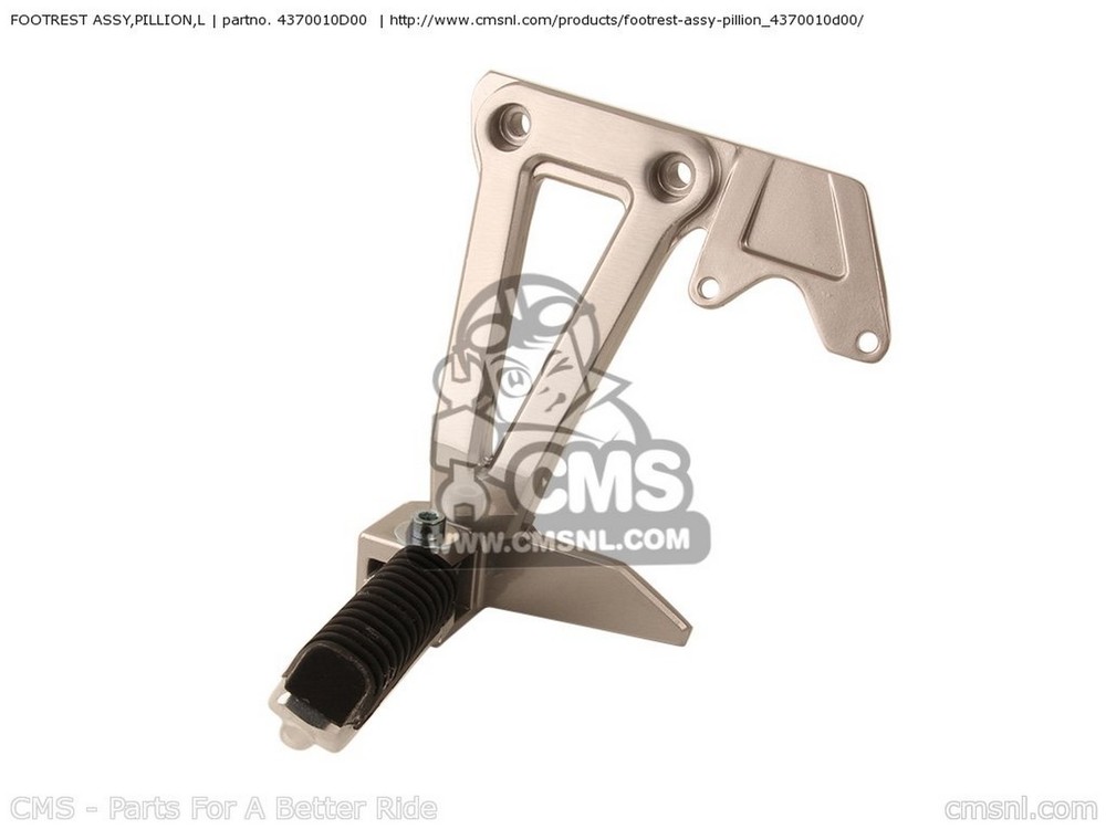 CMS シーエムエス FOOTREST ASSY，PILLION，L GSF400 1991 M E02 E04 E16 E21 E22 E24 E25 E34 E53 1992 N E30 1993 P BANDIT USA E03 CALIFORNIA E33 SUZUKI スズキ フットペグ ステップ 足回り