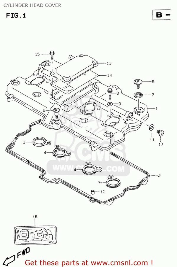 CMS シーエムエス COVER，CYLINDER HEAD GSF600 1995 S E02 E04 E18 E22 E25 E34 1996 T E17 1997 V / P37 1998 W 1999 X GSF600S E24 BANDIT USA E03 2000 Y 2001 K1 2002 K2 2003 K3 GSF600S1998 GSF600SU GERMANY GSF600U SUZUKI スズキ エンジンパーツ エンジン
