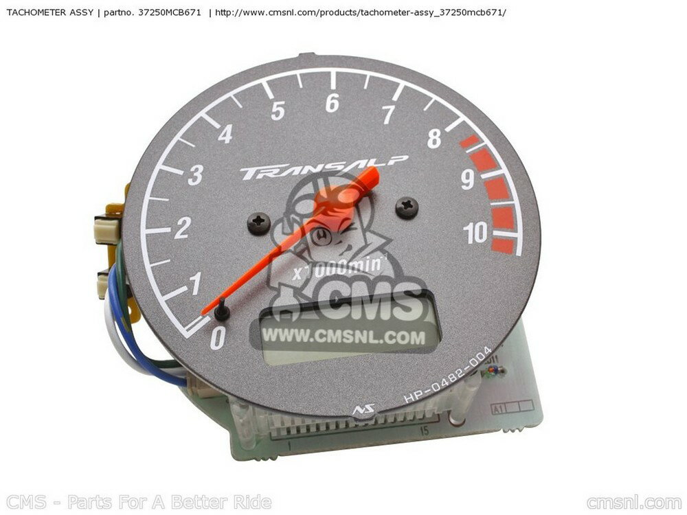CMS シーエムエス TACHOMETER ASSY XL650V TRANSALP 2005 5 FRANCE IRELAND 2006 6 ENGLAND / TYPE HONDA ホンダ タコメーター メーター・インジケーター関係 電装系