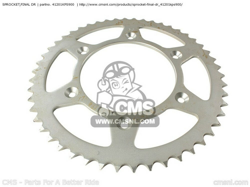 CMS シーエムエス SPROCKET，FINAL DR CRF230F 2003 3 AUSTRALIA USA 2004 4 2005 5 2006 6 2007 7 EUROPEAN DIRECT SALES / CMF 2008 8 2009 9 HONDA ホンダ ミッション・ギア エンジンパーツ エンジン