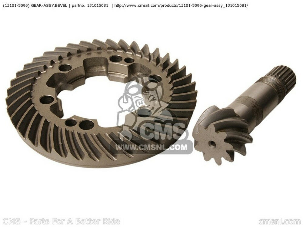 CMS シーエムエス (131015096) GEAR-ASSY，BEVEL KAF620-H8F MULE3010 2008 USA / 4X4 KAF620-J8F TRANS4X4 KAF620-K8F KAF620-N9F MULE4010 2009 KAF620-R9F KAF620-RAF 2010 KAF620-RAFA KAF620-RBFA 2011 KAF950-D8F DIESEL KAF950-E8F KAWASAKI カワサキ エンジンパーツ