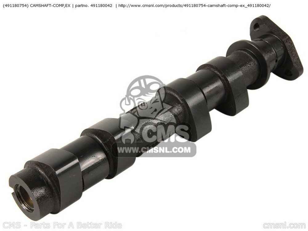 CMS シーエムエス (491180754) CAMSHAFT-COMP，EX EX650A6F NINJA 650R 2006 USA CALIFORNIA CANADA EX650C9F 2009 EX650CAF 2010 EX650EEF 650 KAWASAKI カワサキ カムシャフト エンジンパーツ エンジン
