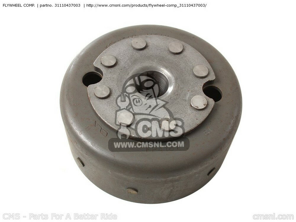 CMS २ FLYWHEEL COMP. CB125S 1981 (B) USA CB125S 1982 (C) USA