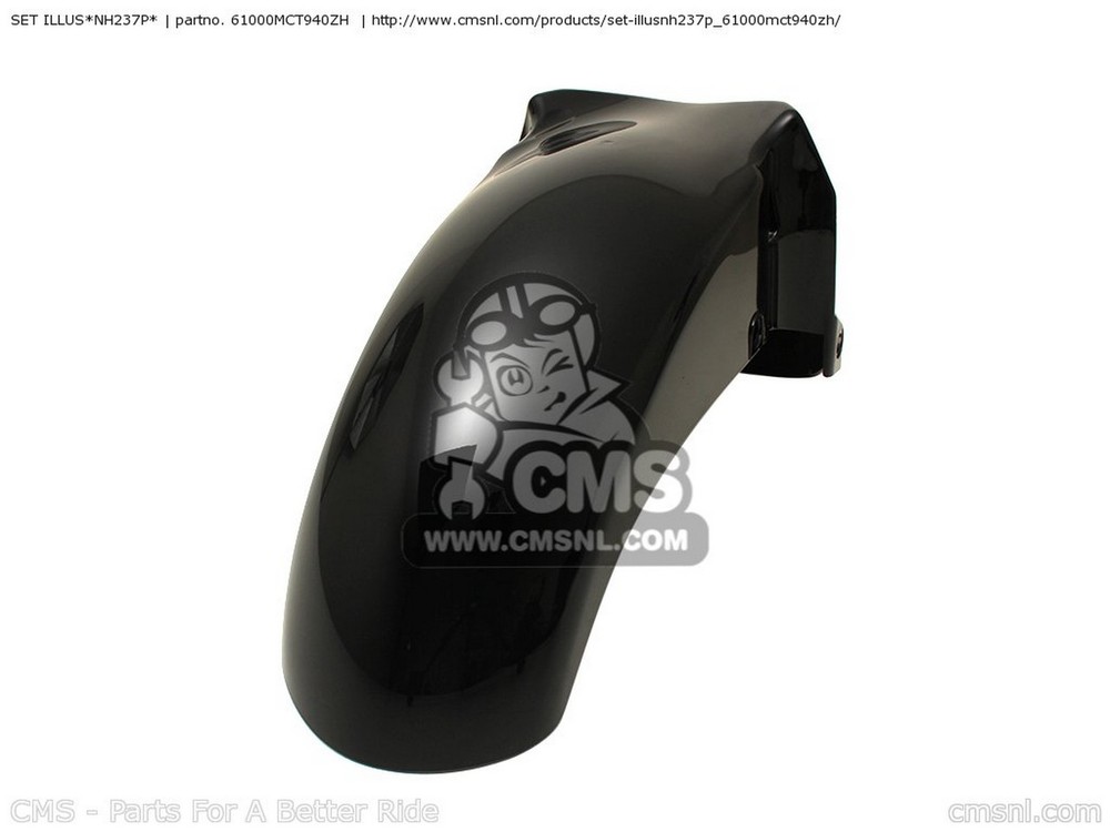 CMS シーエムエス SET ILLUS*NH237P* FJS600A SILVER WING 2007 7 ENGLAND / ABS MPH FRANCE CMF IRELAND HONDA ホンダ フロントフェンダー フェンダー関連 外装