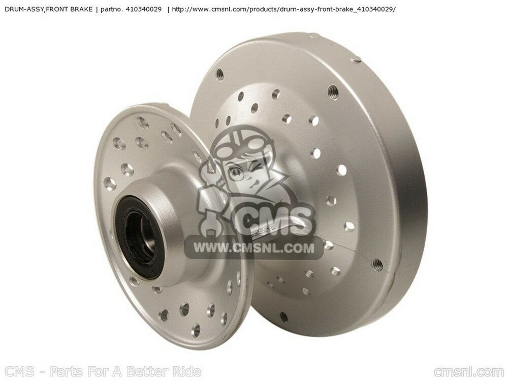 CMS シーエムエス DRUM-ASSY，FRONT BRAKE VN900B9F VULCAN 900 CLASSIC 2009 USA VN900BBFA 2011 VN900BCFA 2012 VN900BDFA 2013 VN900BEF 2014 VN900BEFA VN900D6F 2006 CALIFORNIA CANADA / LT VN900D7F 2007 VN900D9F VN900DAF 2010 VN900DBF VN900DCF VN900DEF