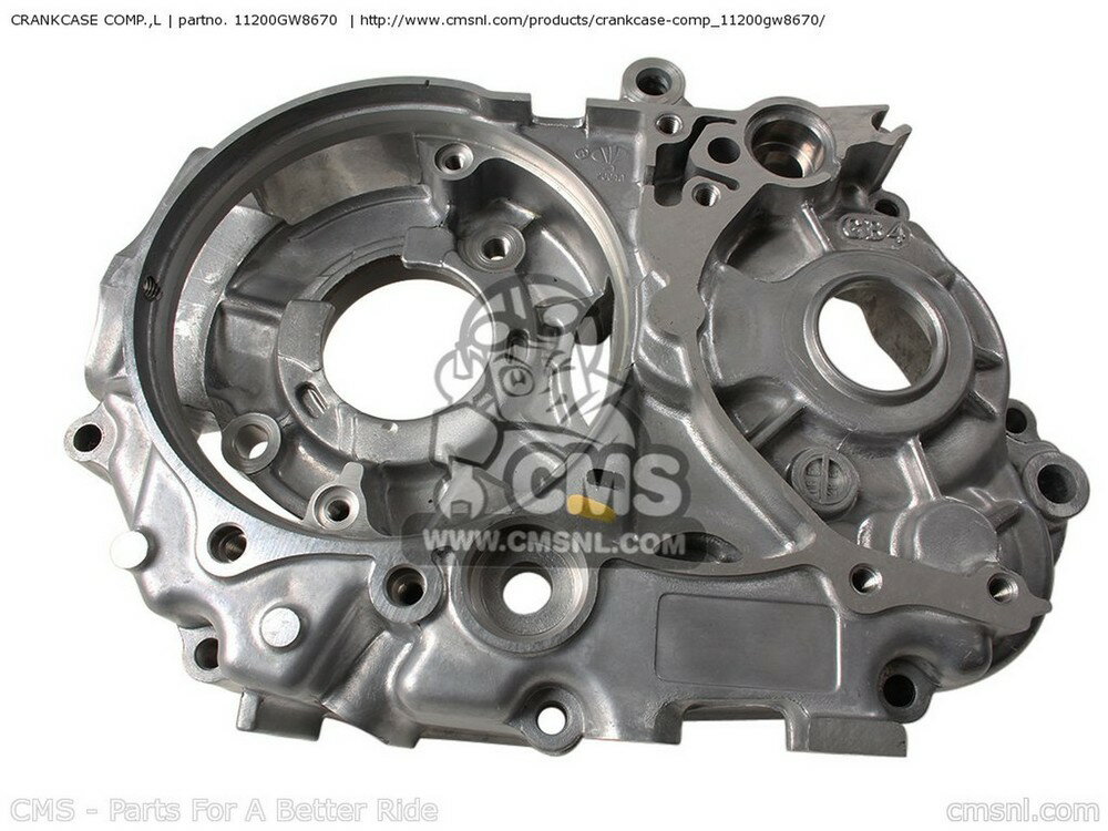 CMS シーエムエス CRANKCASE COMP.，L CRF50F 2004 4 EUROPEAN DIRECT SALES USA 2005 5 2006 6 2007 7 2008 8 AUSTRALIA 2009 9 2010 A 2011 B CRF70F XR50R 2000 Y CANADA 2002 2 2003 3 XR70R / REF 2001 1 HONDA ホンダ その他エンジンパーツオプション・補修部品