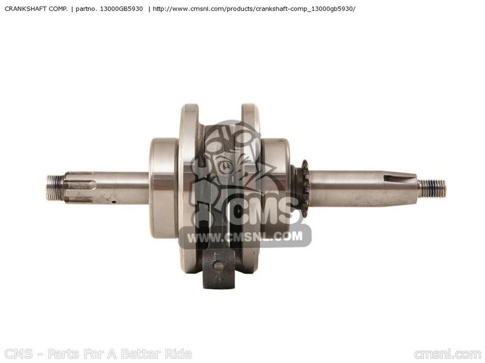 CMS २ CRANKSHAFT COMP. C50 CUB E ENGLAND G GREECE C50BN 2 AA01-13...