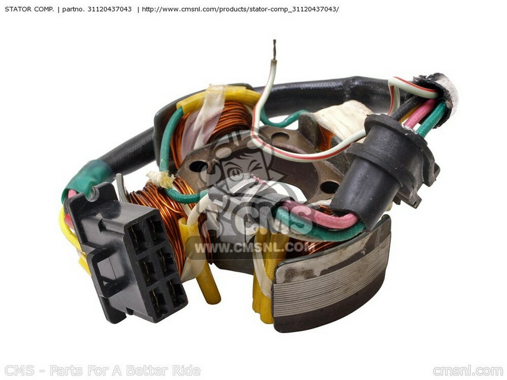 CMS २ STATOR COMP. CB125S 1981 (B) USA CB125S 1982 (C) USA