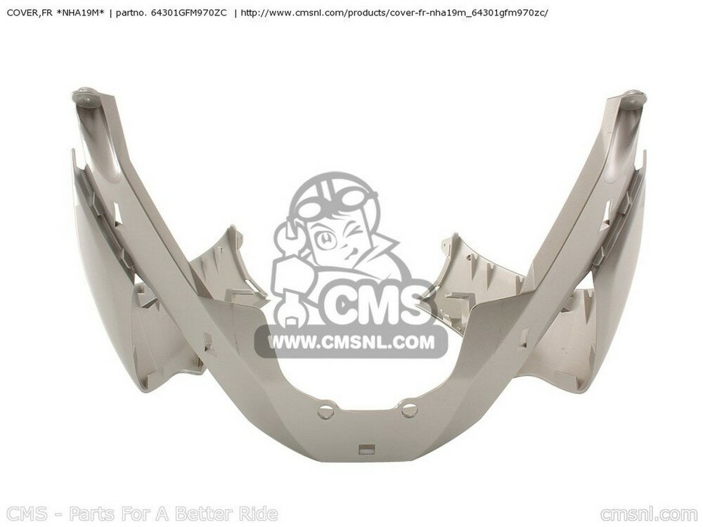 CMS シーエムエス COVER，FR *NHA19M* NHX110WH A EUROPEAN DIRECT SALES FRANCE / CMF LEAD 8 ENGLAND MKH NHX110WH8 NHX110WHA HONDA ホンダ その他スクーター外装 カウル関連 外装