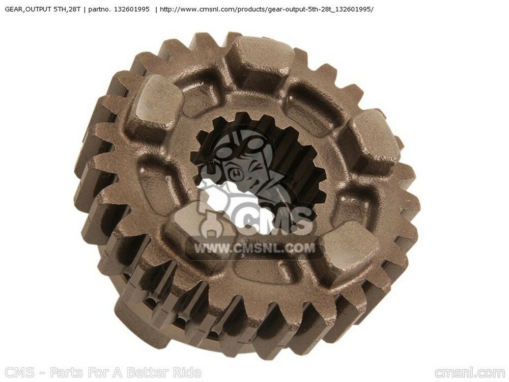 CMS シーエムエス GEAR，OUTPUT 5TH，28T ZX600K1 NINJA ZX6RR 2003 USA CALIFORNIA CANADA ZX636B2 ZX6R ZX636C1 ZX636C6F ZX636D6F KAWASAKI カワサキ ミッション・ギア エンジンパーツ エンジン