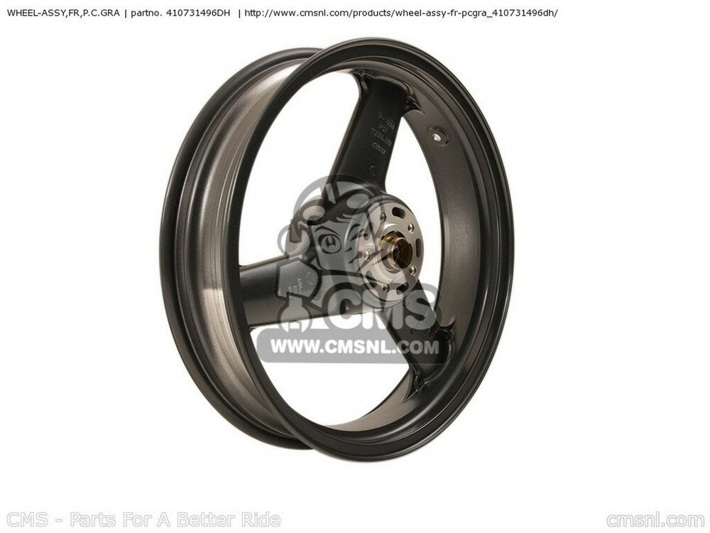CMS シーエムエス WHEEL-ASSY，FR，P.C.GRA ZX750P8 NINJA ZX7R 2003 USA CALIFORNIA CANADA KAWASAKI カワサキ ホイール ホイール関連 足回り