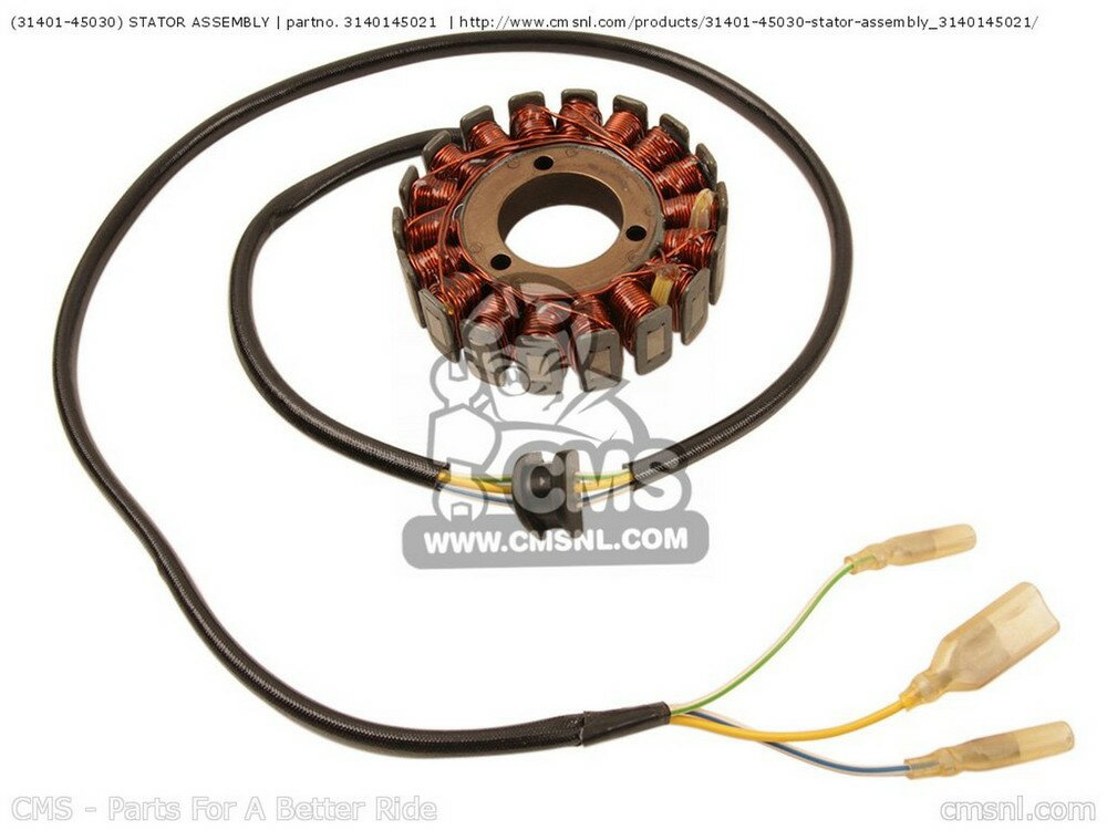 CMS २ (31401-45030) STATOR ASSEMBLY GS450L 1983 (D) USA (E03) GS450TX 1983 (D) USA (E03)