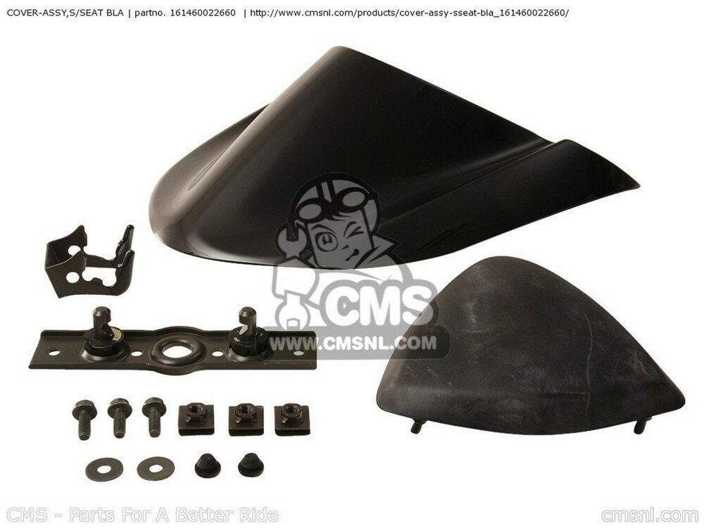 CMS シーエムエス COVER-ASSY，S／SEAT BLA ZX1000C1 NINJA ZX10R USA CALIFORNIA CANADA KAWASAKI カワサキ その他シートオプション・補修部品 シート関連 外装