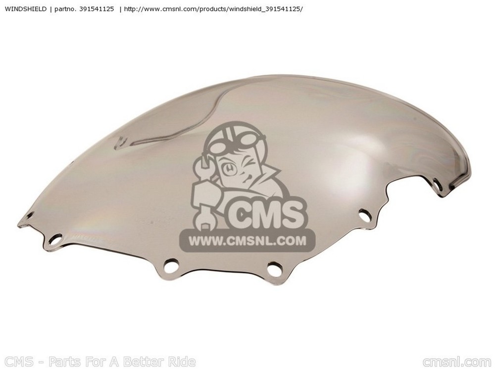 CMS २ WINDSHIELD EX500D11 NINJA 500R 2004 USA CALIFORNIA CANADA EX500D6F NINJA 500R 2006 USA CALIFORNIA CANADA EX500D8F NINJA 500 2008 USA EX500D9F NINJA 500 2009 USA