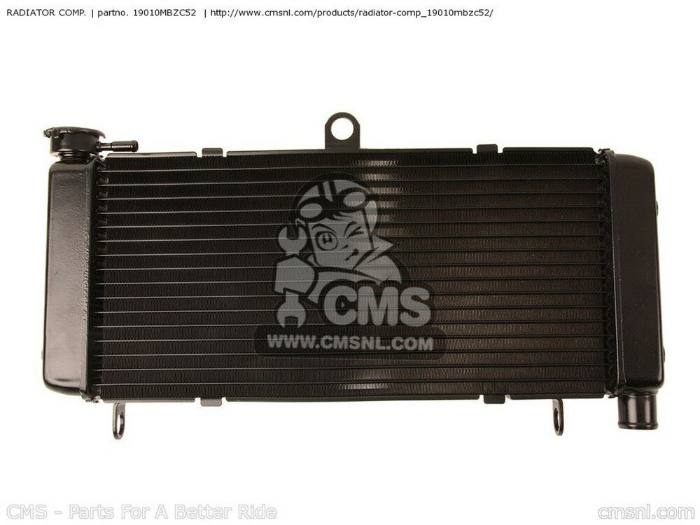 CMS シーエムエス RADIATOR COMP. CB600F HORNET 2005 5 ENGLAND 2006 6 EUROPEAN DIRECT SALES / 25K IRELAND NETHERLANDS HONDA ホンダ ラジエーター 冷却関連 エンジン
