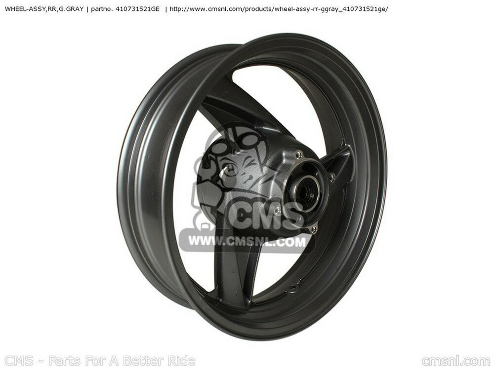 CMS シーエムエス WHEEL-ASSY，RR，G.GRAY ZX600E11 ZZR600 2003 USA CALIFORNIA CANADA ZX600E12 2004 ZX600E13 KAWASAKI カワサキ ホイール ホイール関連 足回り