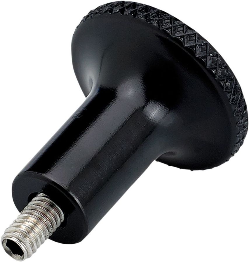 JOKER MACHINE ジョーカーマシーン チョークノブ ローレット ブラック TRIUMPH 用 【CHOKE KNOB KNURL BLK TRI [0657-0030]】 America 2013 - 2014 Bonneville Scrambler Speedmaster Thruxton 900 トライアンフ その他キャブレターオプション・補修部品 吸気関連 エンジン