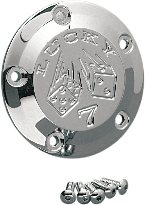 JOKER MACHINE ジョーカーマシーン カバーポイント LUCKY 7 99-16 【CVR POINTS [DS373065]】 HARLEY-DAVIDSON ハーレーダビッドソン ポイントカバー・パルスカバー エンジンパーツ エンジン