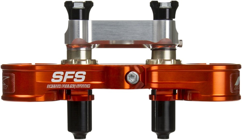 NEKEN ネケン トップクランプ SFSモデル オレンジ SXF【NK SFS TOP CLAMP SXF OR [0603-0682]】 125 SX 2013 - 2017 SX-F 250 350 450 KTM トップブリッジ ハンドル周辺パーツ ハンドル