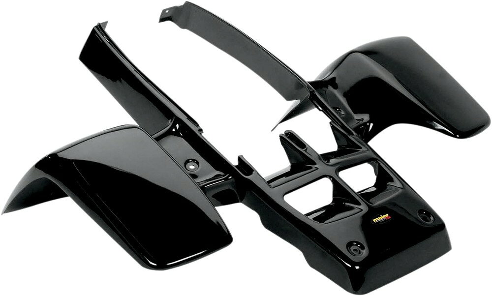 ■商品概要カラー：ブラックU.S.A.製：○素材：ポリエチレンポジション：フロントタイプ：フェンダーCOLOR：BlackMADE IN THE U.S.A.：YesMATERIAL：PolyethylenePOSITION：FrontTYPE：Fender■詳細説明・Maier bodywork is made of tough， vacuum-formed， high-densitypolyethylene・Designed for a perfect fit and uses stock hardware・Drilling may be required on some applications・Colors are OE color-matchedFRONT FENDERS・Sold in pairsRACING FRONT END・One-piece fender and hood for racingHOODS・Available in standard styleCUSTOM FENDERS AND HOODS・Custom fender and hoods replace dated style of the stock units andgive your ATV the look of a modern race machineBILL BALLANCE SIGNATURE SERIES FENDERS FOR YFZ450・Designed with direct input from Bill Ballance and used by themulti-time GNCC champion・Longer and wider for additional coverage in muddy， wetconditions・Restyled to make applying number plate easier；rear fender featuresa larger battery boxFRAME COVER/REAR MASTER CYLINDER GUARDS・Protect rear master cylinder， swingarm pivot and frame tubes・Sold in pairs・Polyethylene plastic composite is nearly unbreakable■注意点※取り扱い説明書は英語となります。※輸入商材の為、納期が遅れる場合がございます。あらかじめご了承ください。■適合車種YFZ350 Banshee 1987 - 2006&ensp;YFZ350 Banshee 1987 - 2006