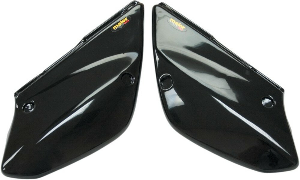 MAIER メイヤー サイドパネル ブラック HONDA XR100用【PANELS SIDE HND XR100 BLK 0520-0158 】 XR100R 2001 - 2003 XR80R 2001 - 2003 HONDA ホンダ HONDA ホンダ