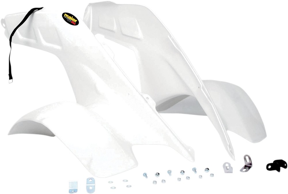 MAIER メイヤー フロントフェンダー ホワイト (PR) ATV用【ATV FENDER FRNT PR WHITE [M11720W]】 TRX250R FourTrax 1986 - 1989 HONDA ホンダ フェンダー関連 外装