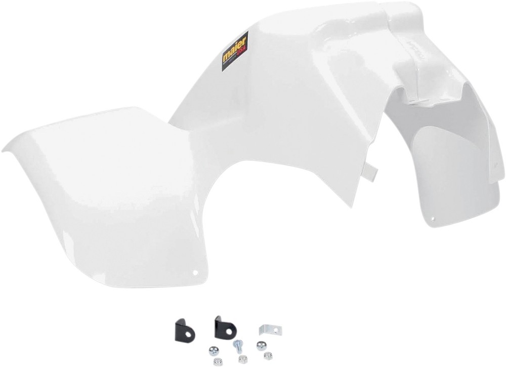 MAIER メイヤー フロントフェンダー ホワイト ATV LT230用【ATV FENDER FRNT LT230 WHT [M17779W]】 LT230E Quad Runner 1987 - 1993 LT230S Sport 1985 1988 SUZUKI スズキ フェンダー関連 外装