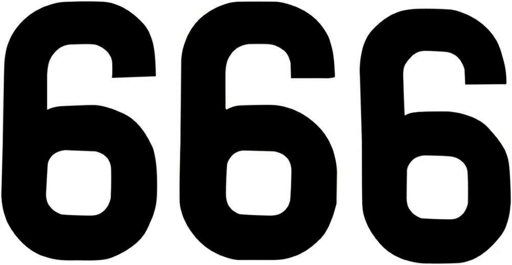 N STYLE エヌスタイル PROS VI NUMBER 6 ステッカー・デカール 外装