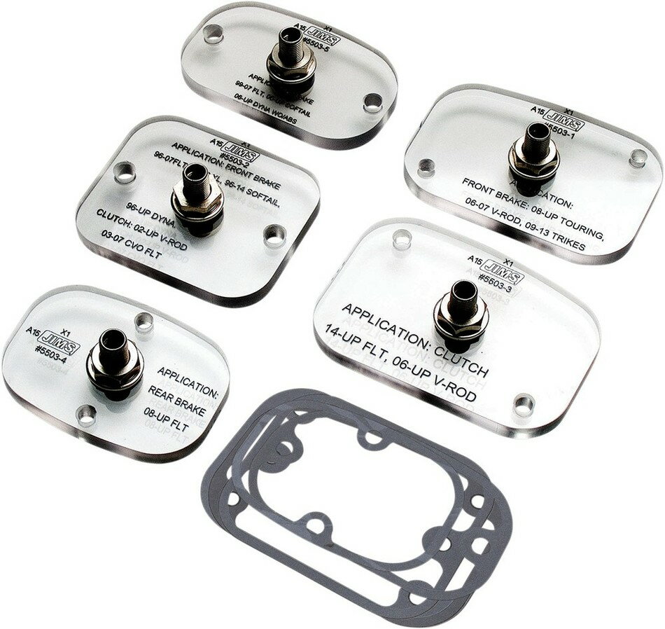 JIMS ジムズ リッドキット リアブレーキ 1999-07 【LID KIT，REAR BRAKE 99-07】 HARLEY-DAVIDSON ハーレーダビッドソン その他、バイク用特殊工具 バイク用特殊工具
