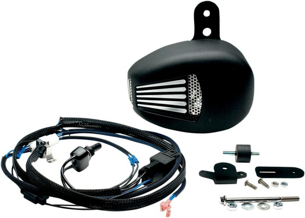 JIMS ジムズ クーリングファン ブラック 【COOLER FORCE FLOW BLK】 HARLEY-DAVIDSON ハーレーダビッドソン 原付スクーター駆動系 原付スクーター