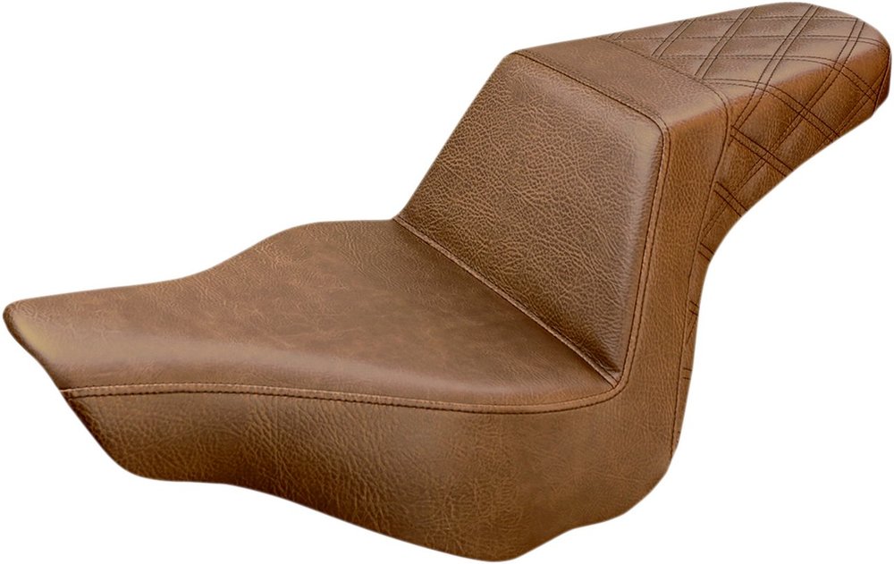 SADDLEMEN サドルメン シート ステップアップ PSLS BWN[0802-0988] FXSB HARLEY-DAVIDSON ハーレーダビッドソン シート関連 外装