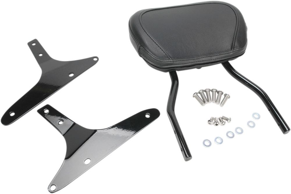 COBRA コブラ シーシーバー HARLEY-DAVIDSON ハーレーダビッドソン バックレスト 外装 HEIGHT：14／PAD SIZE：12 W x 8.25 H(RND)