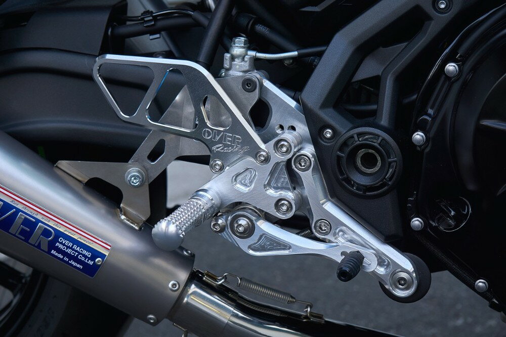 OVER オーヴァー バックステップ 4ポジション Ninja 650 KAWASAKI カワサキ ステップ 足回り