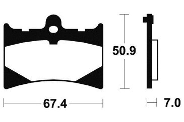 TECNIUM テクニウム ブレーキパッド・シュー ブレーキパッド オーガニック【BRAKE PADS ORGANIC 】【ヨーロッパ直輸入品】