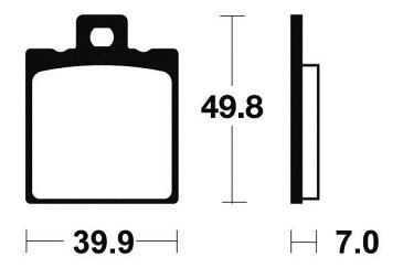 TECNIUM テクニウム ブレーキパッド・シュー ブレーキパッド オーガニック【BRAKE PADS ORGANIC 】【ヨーロッパ直輸入品】